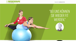 Desktop Screenshot of physio-rostock.info